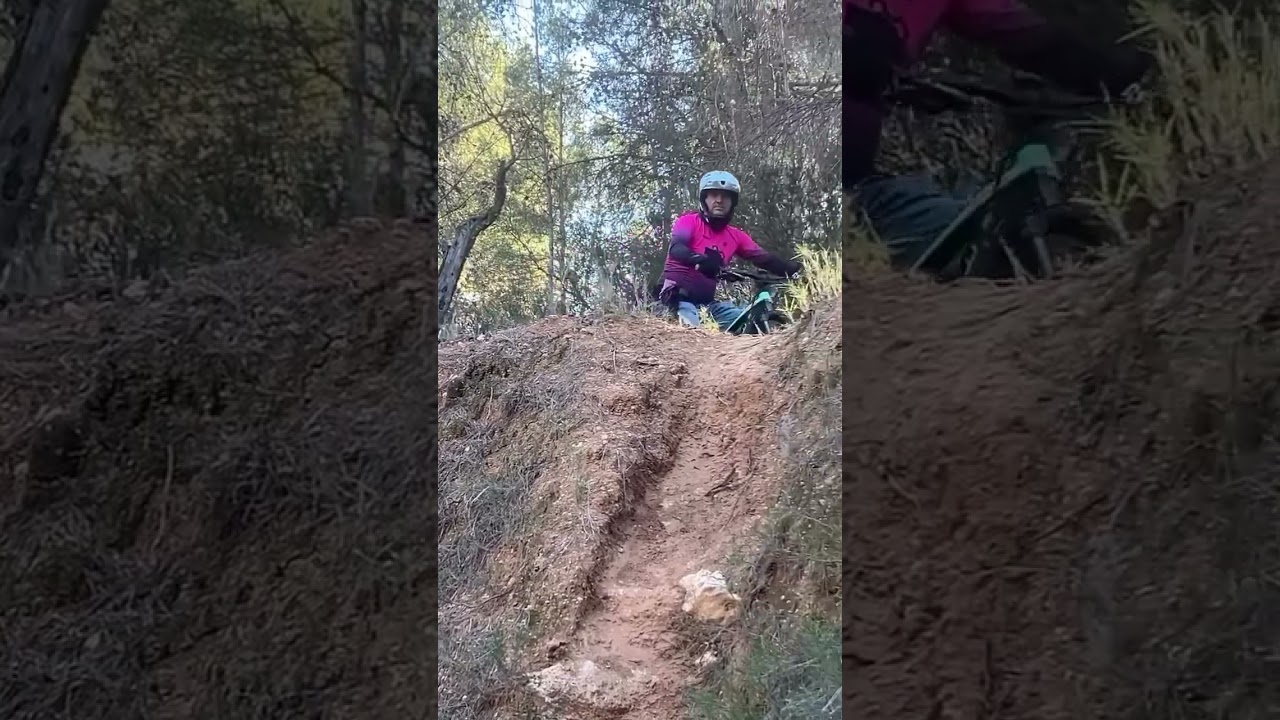 Insane MTB Crash &ndash; Bike Completely Snaps #bike #mtb  #bikecrashing  #mtbcrash