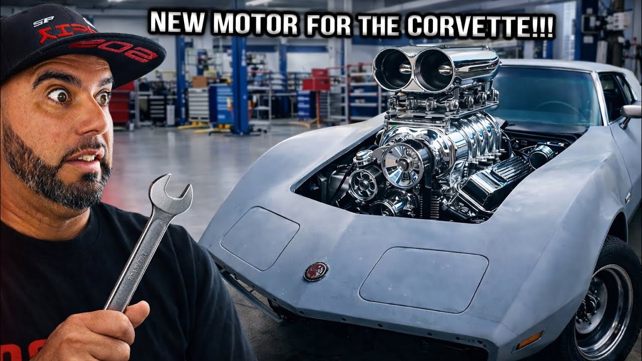 Мы сняли двигатель с нашего Corvette 1974 года… Вот что мы обнаружили!!! Воскрешение продолжается…