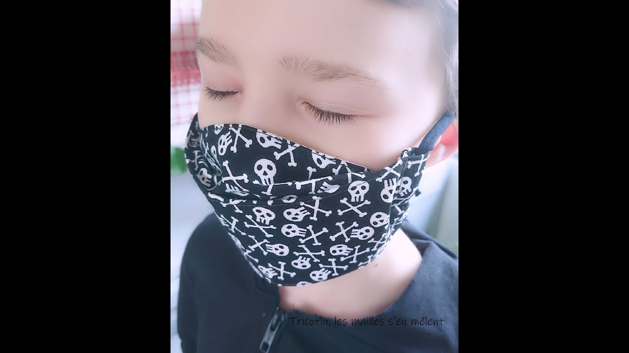 R&eacute;aliser / Coudre un masque pour enfant