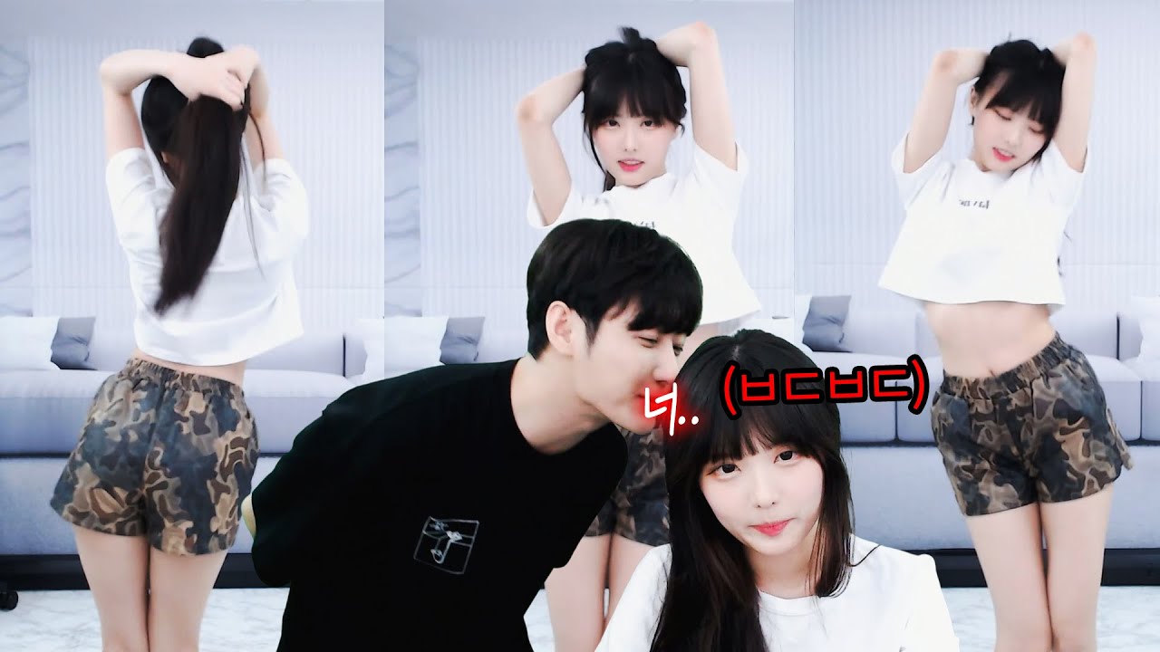 봉순이 놀리려고 게임하는 남순이ㅋㅋㅋ결국 제로투까지 추는 그녀...