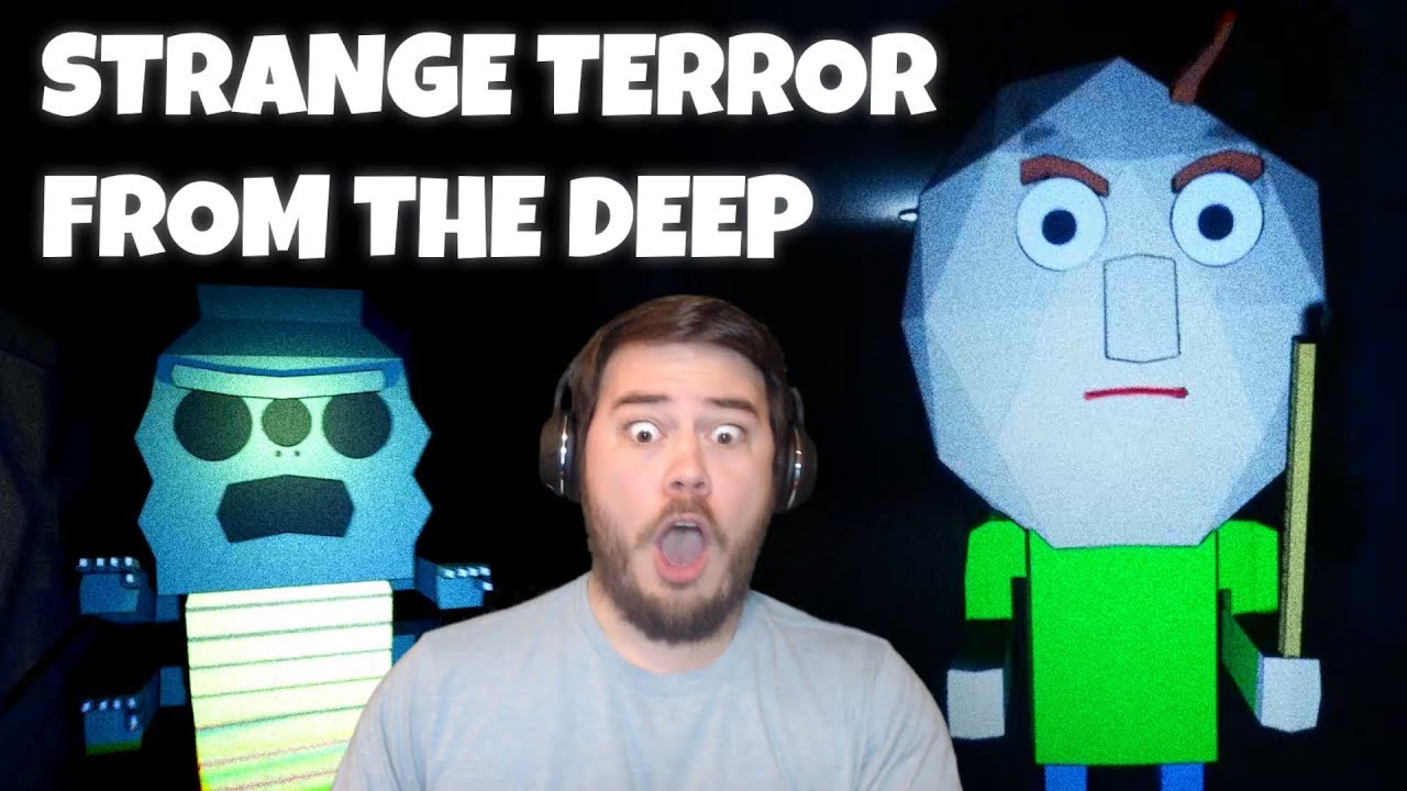 I FOUND A SECRET BALDI?! | Strange Terror From The Deep (ENDING!)