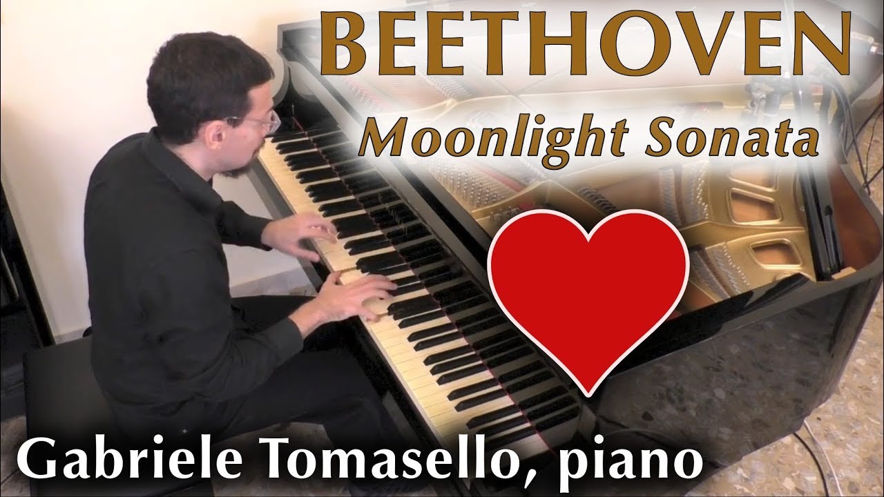 Beethoven Sonata Op. 27 n. 2 (moonlight sonata)  - Adagio sostenuto (Gabriele Tomasello)