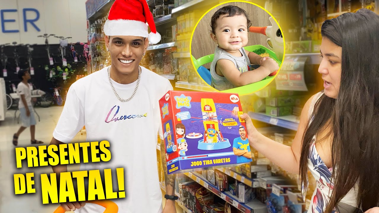 VLOG - COMPRANDO OS PRESENTES DE NATAL 🎁