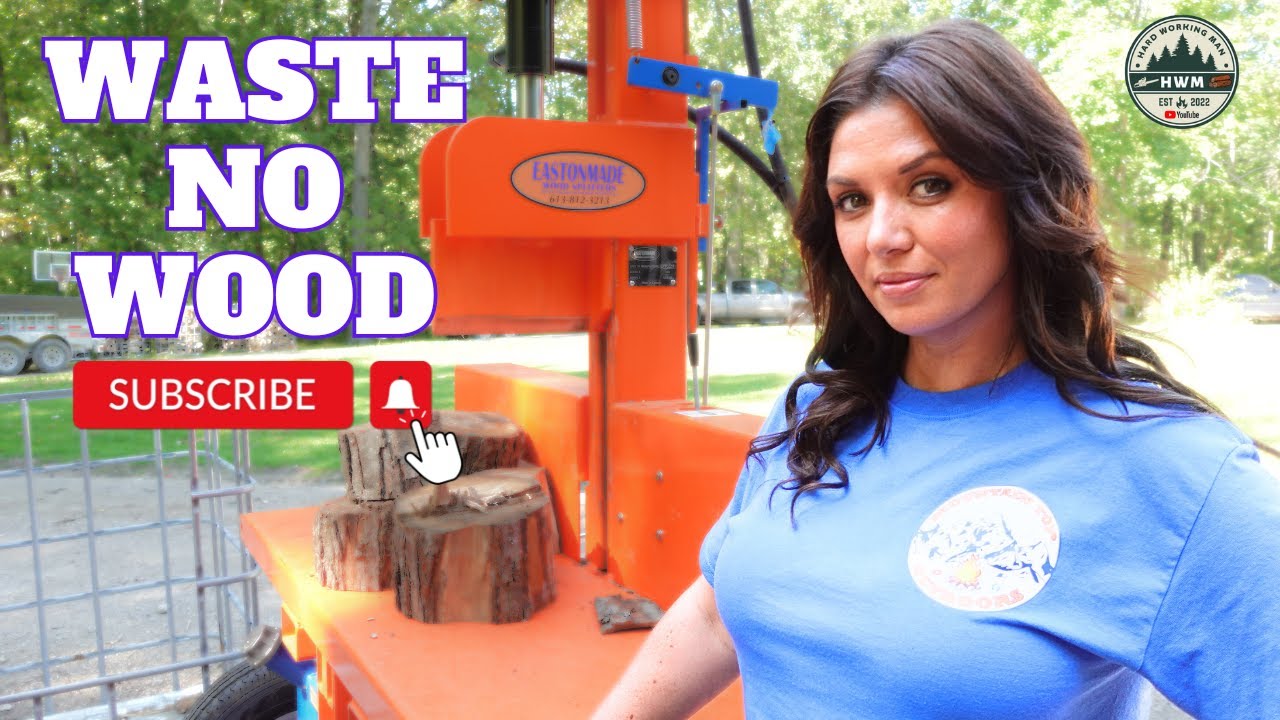 No Firewood Wasted With Eastonmade Axis! Maximize Profits!