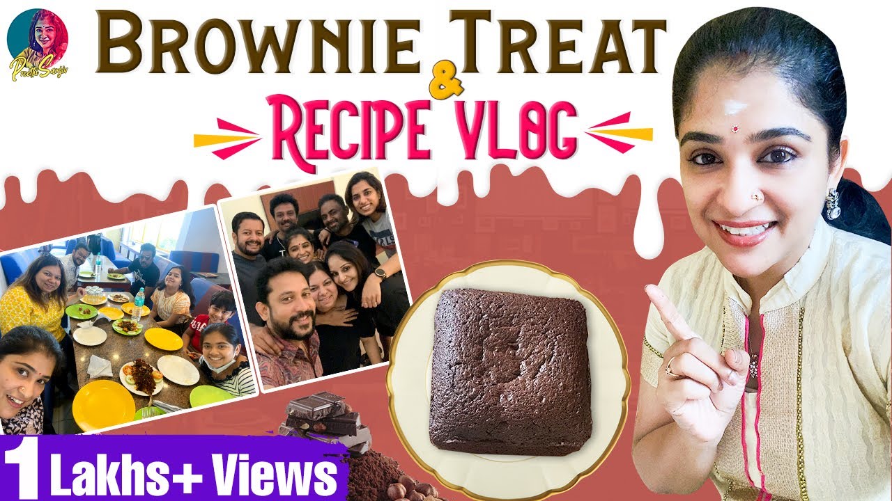 Brownie Recipe by Laya | Pondicherry Trip Vlog | Preethi Sanjiv