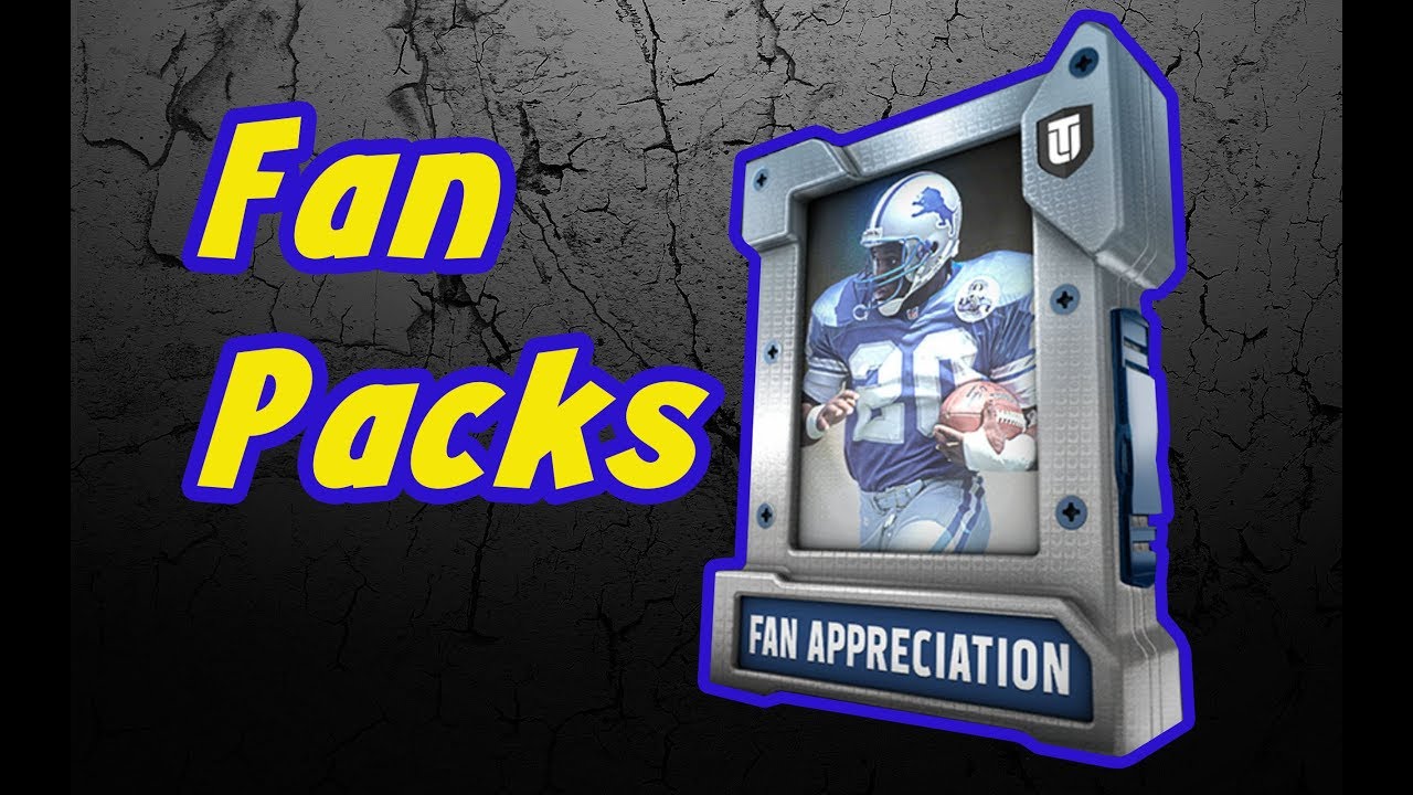 MADDEN 18 OPENING FAN APPRECIATION PACKS!!! 99 PULL??