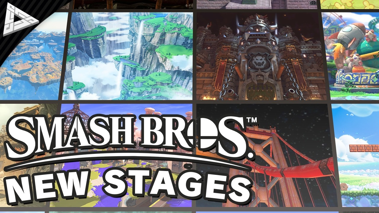 A Roster of New Stages for the Next Smash Bros.!