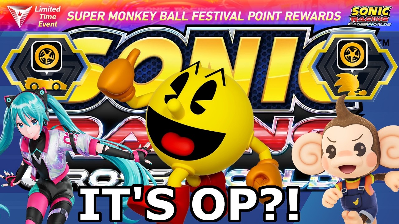 I Became a Tank in Sonic Racing Crossworld's Festival