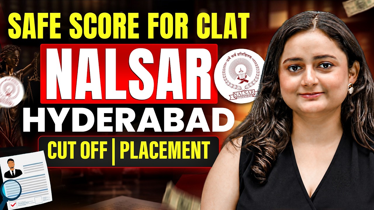 NALSAR Hyderabad Placement Report 2026 Revealed | Category-Wise Cutoff & CLAT Safe Score | Career...