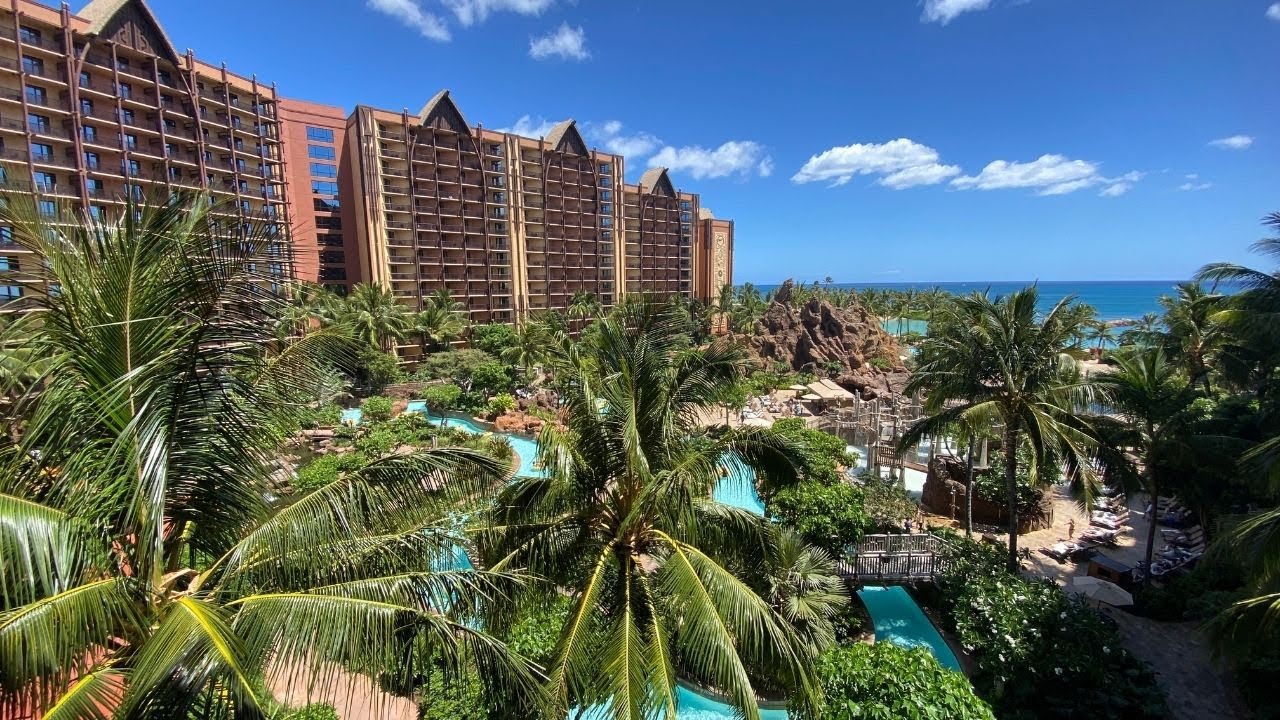 Наш день в путешествии на Гавайи летом 2021 года | Заселение в отель Aulani | Обзор номера | Экск...