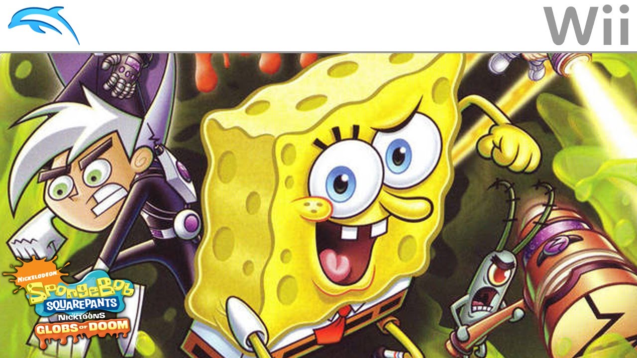 SpongeBob SquarePants featuring Nicktoons Globs of Doom Wii - Gameplay on Dolphin Emulator 5.0-15445