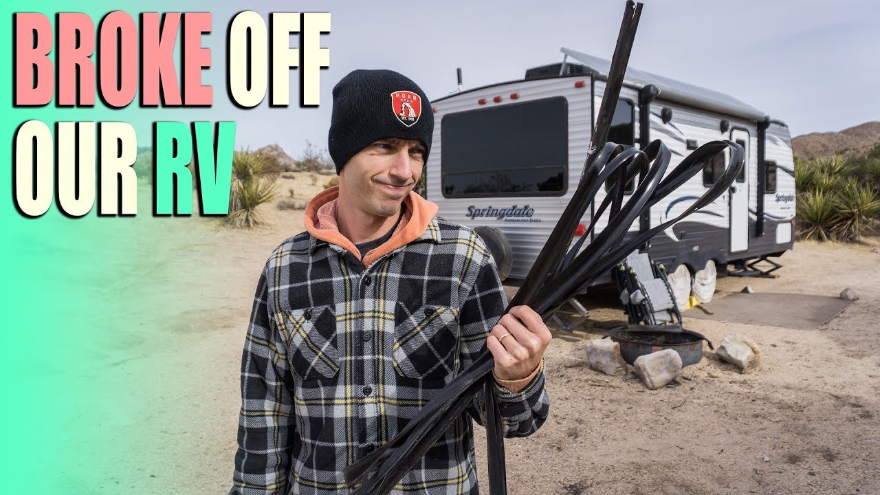 FALLING to PIECES - RV Breakage & Kelso Sand Dunes - RVing California