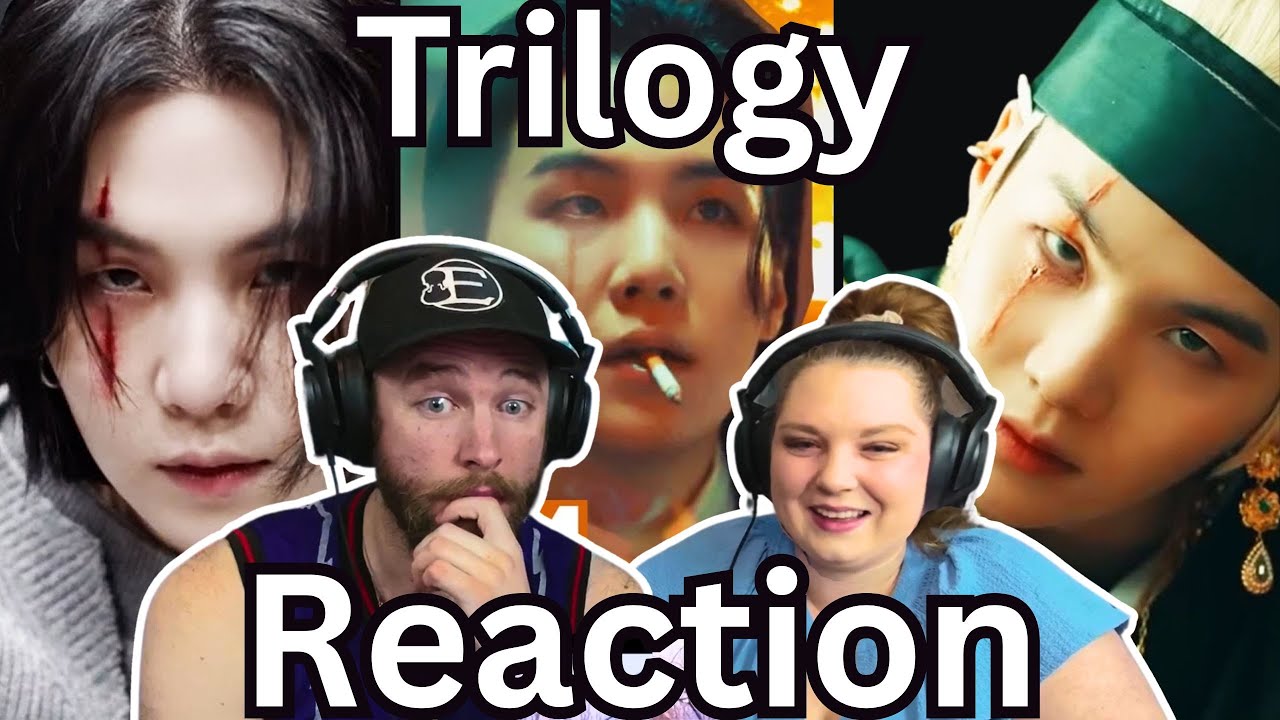 SUGA FROM BTS AGUST D TRILOGY EXPLANATION (AMYGDALA, DAECHWITA, & HAEGEUM) | MARRIED COUPLE REACTS