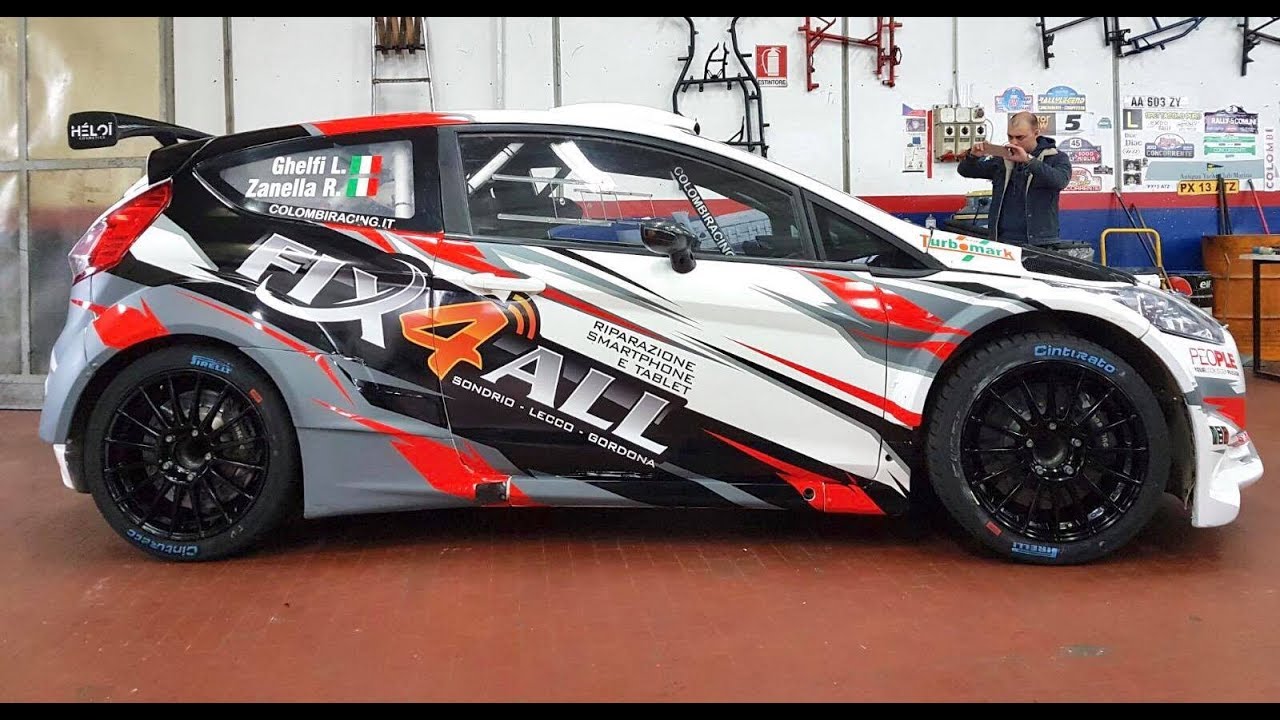First Time R5 # Test Ford Fiesta R5  Ghelfi - Zanella - COLOMBI RACING TEAM