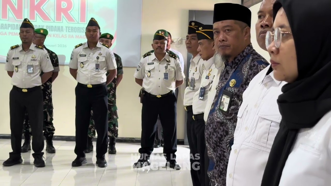 IKRAR SETIA KEPADA NKRI OLEH WBP NAPITER LAPAS MAGELANG