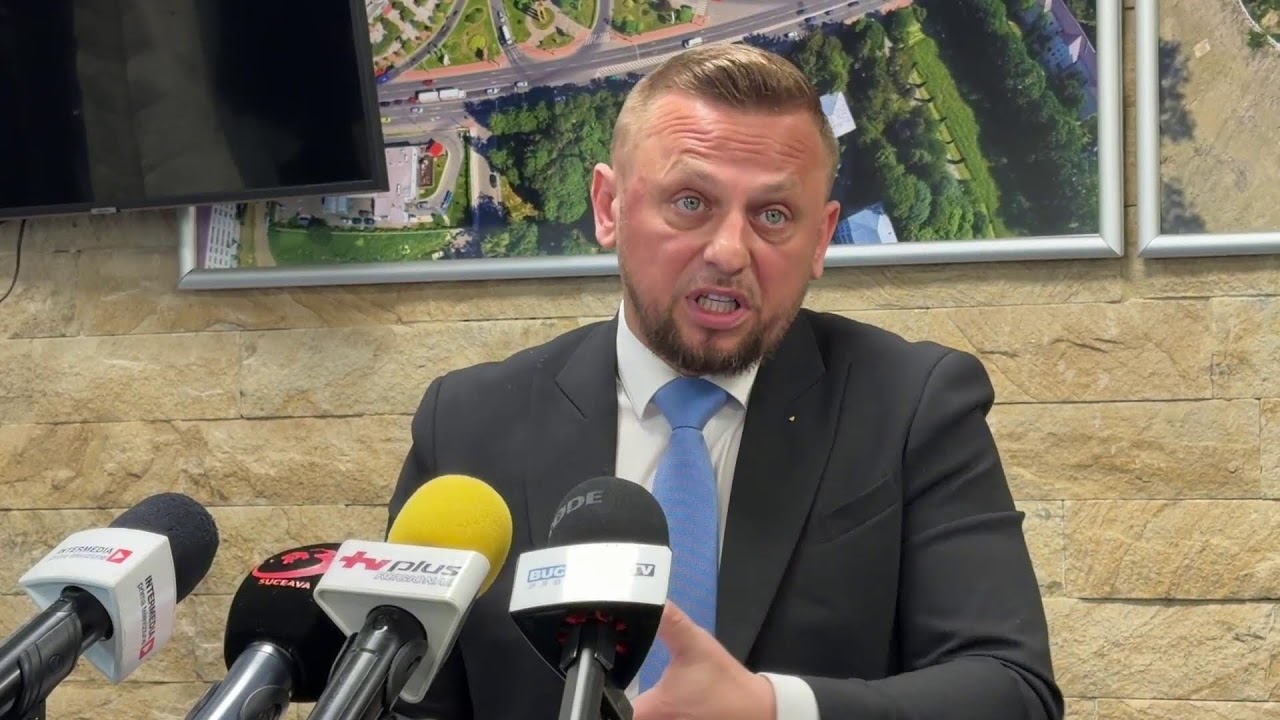Conferința de Presă extraordinară la Primăria Suceava