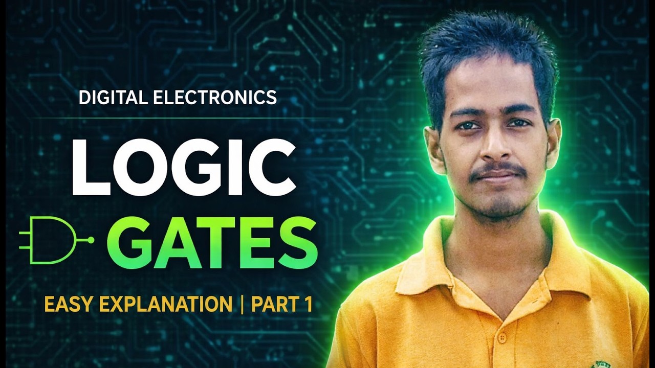 Logic Gates Explained | Digital Electronics | AND OR Gate Easy Explanation (Part 1)
