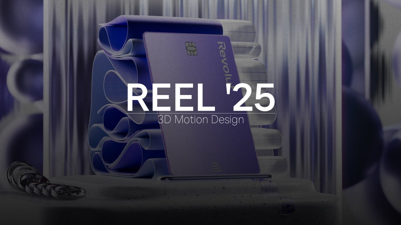 3D Motion Design Showreel │ Reel '25