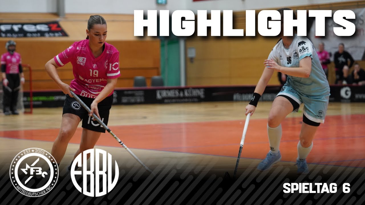 Highlights 1. Damen Floorball Bundesliga - Spieltag 6 - MFBC vs BB United