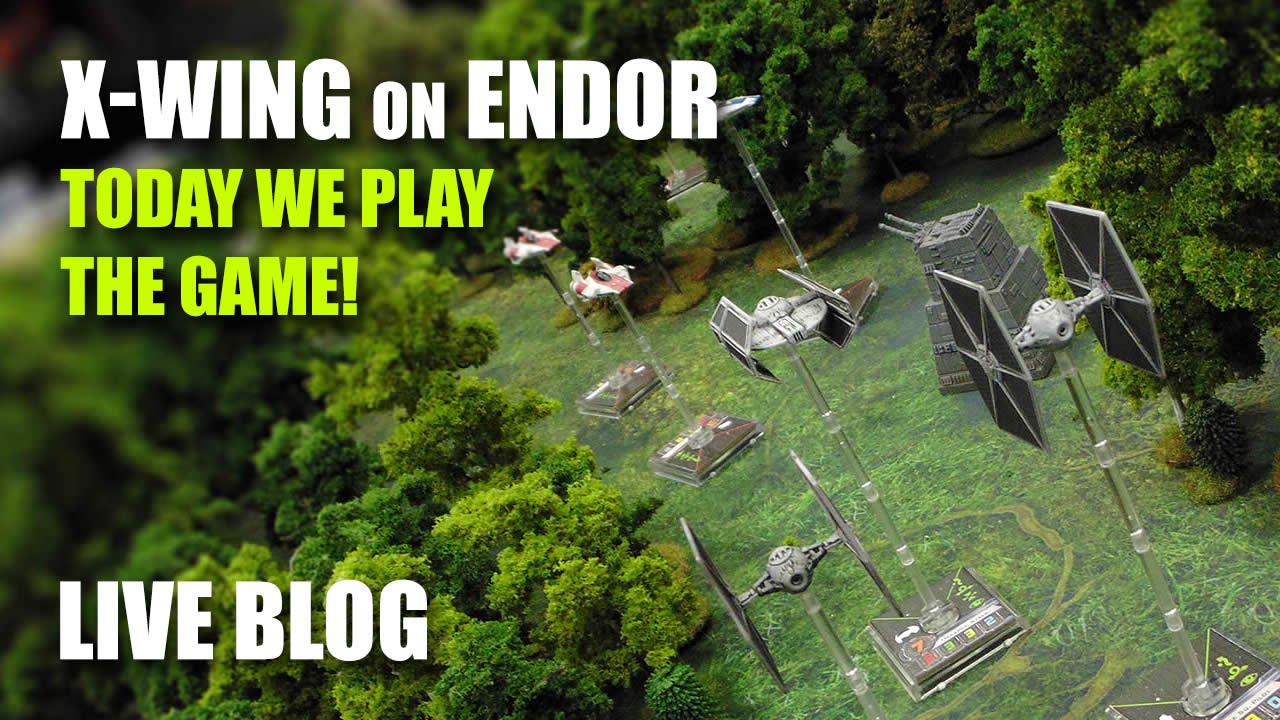 X-Wing Miniatures Battle Report On Endor