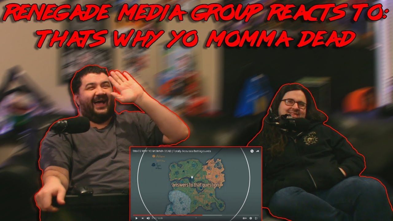 Renegades React to... @TheRussianBadger - THATS WHY YO MOMMA DEAD | Totally Accurate Battlegrounds