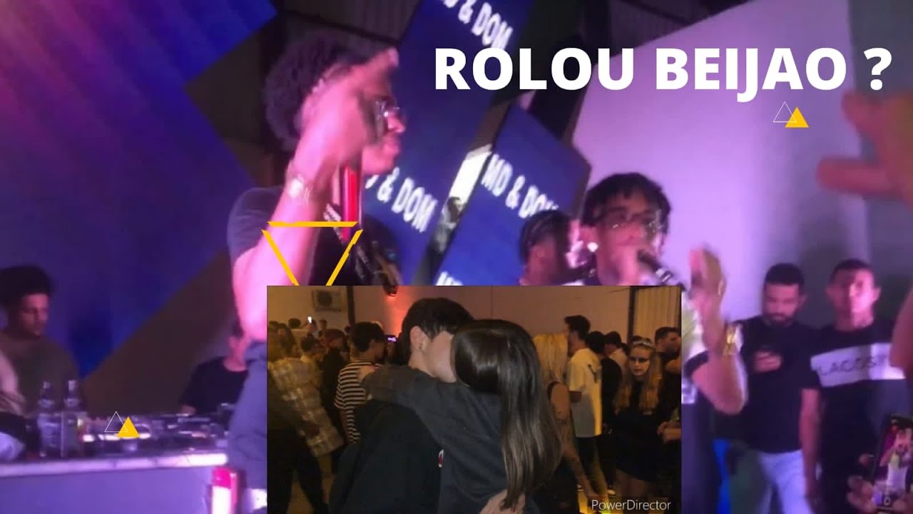 C&acirc;mera do beijo 😳 no show mc md chafe e mc ale