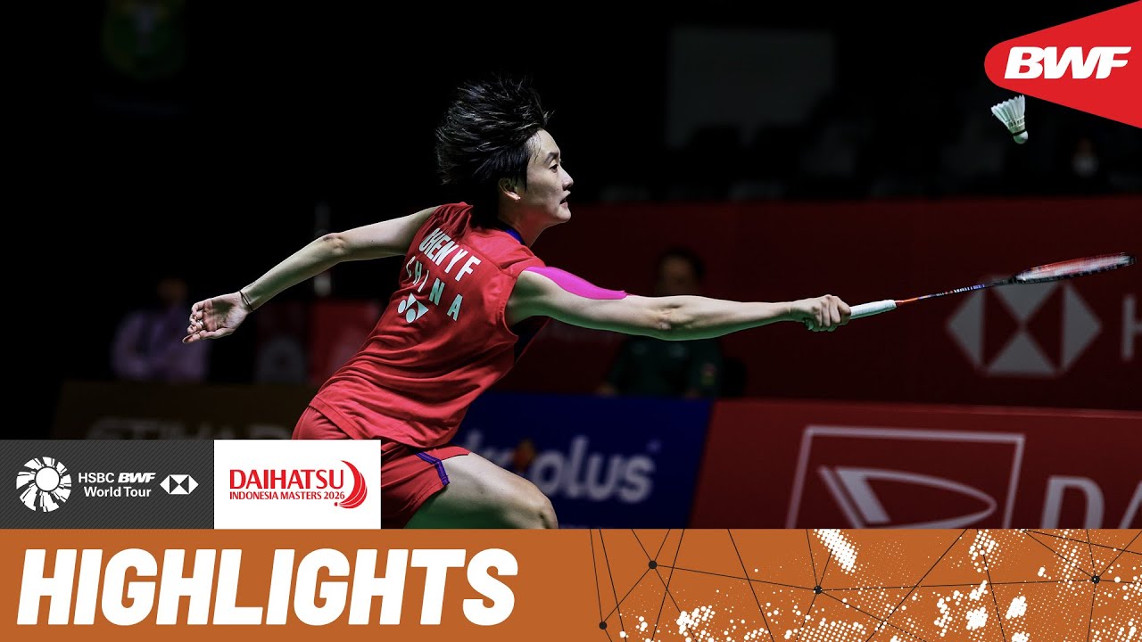 Chen Yu Fei vs Pusarla V. Sindhu | Smart rallies and explosive smashes