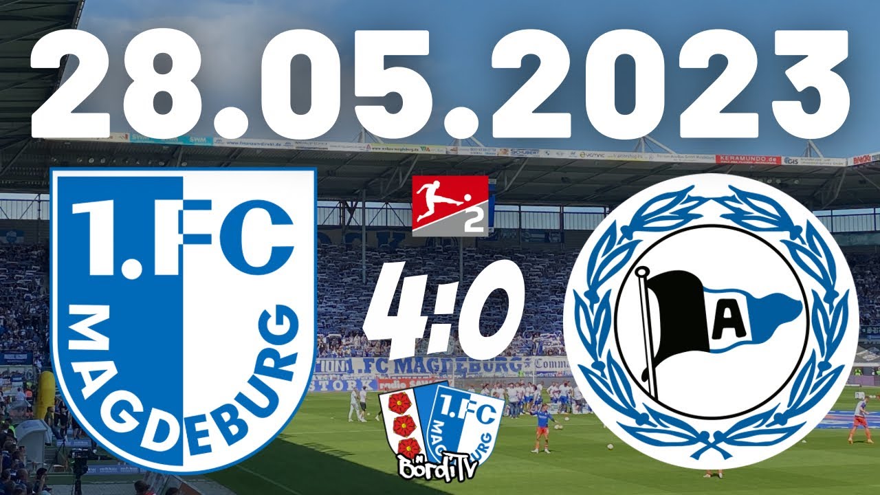 1.FC MAGDEBURG gegen ARMINIA BIELEFELD (4:0) Von Fans für Fans - Emotionen pur | 28.05.2023