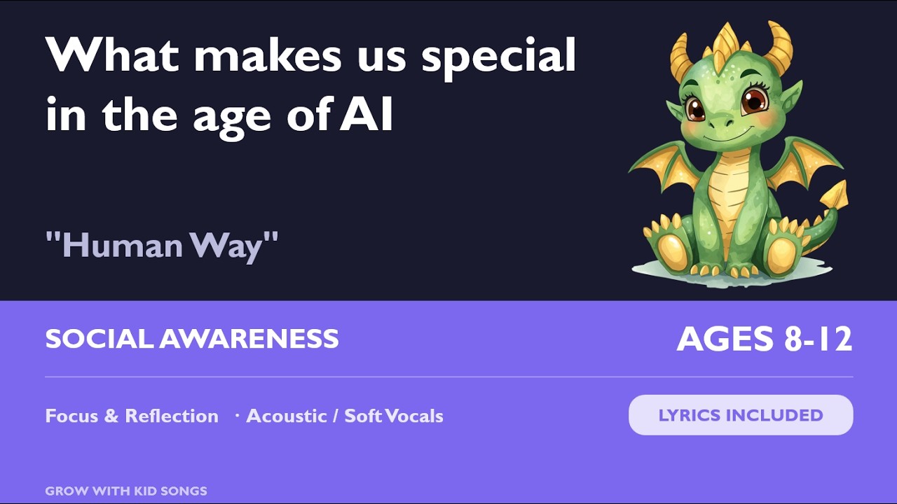 Human Way - Skills for People In A World of AI - Lyrics Included