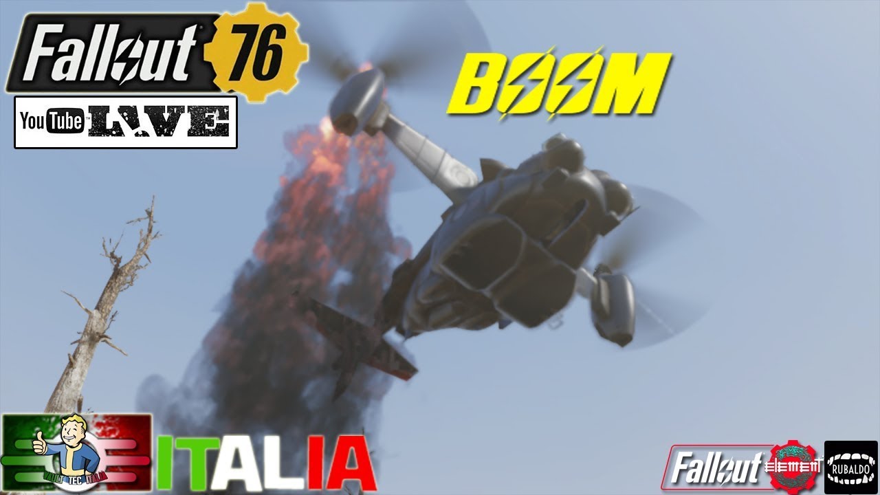 Fallout 76 - Ho DISTRUTTO i mezzi di scorta dell'ESERCITO!!! 3 Vertibot con PISTOLA! Gameplay - ITA