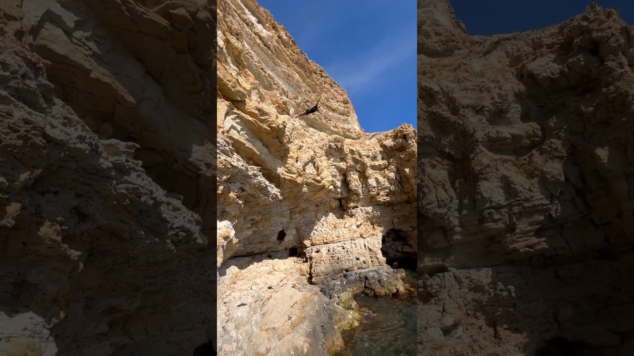 Прыжок &laquo;ласточкой&raquo; с 15 метров в амфитеатре Автобата #cliffdiving