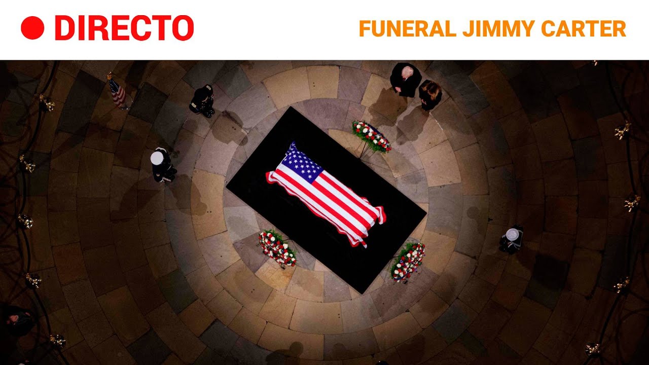 EE.UU.: FUNERAL DE ESTADO por el EXPRESIDENTE JIMMY CARTER en WASHINGTON | RTVE Noticias