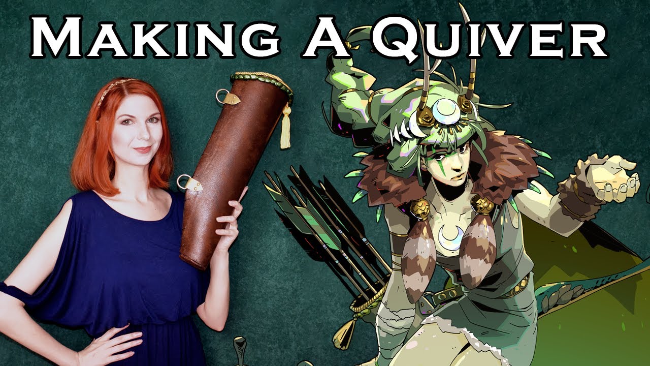 Making Artemis's Quiver from HADES  - Cosplay Prop Tutorial | Running With Scissors