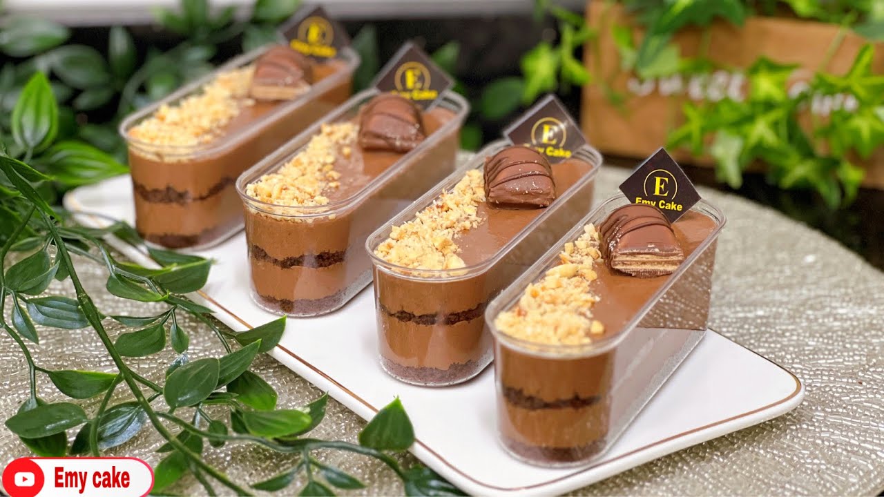 أكواب موس النوتيلا بطعم رائع و مميز جداً  لشغل الكافيهات👌🏻وتتحدي بيه أكبر المحلات💪🏻#mousse 