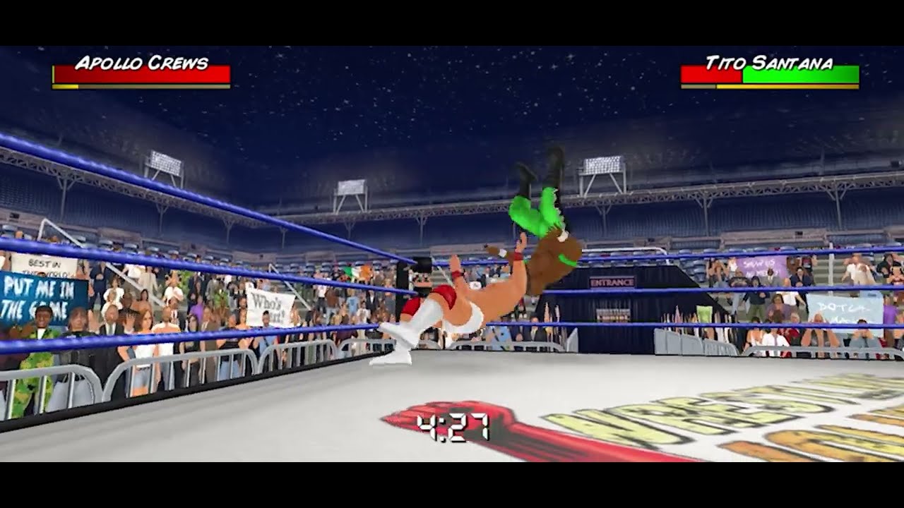 D.I.W Friday Night Smackdown: Tito Santana vs Apollo Crews