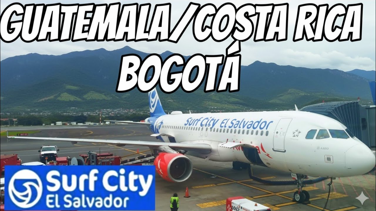 Vuelo Guatemala-Bogota con escala en Costa Rica