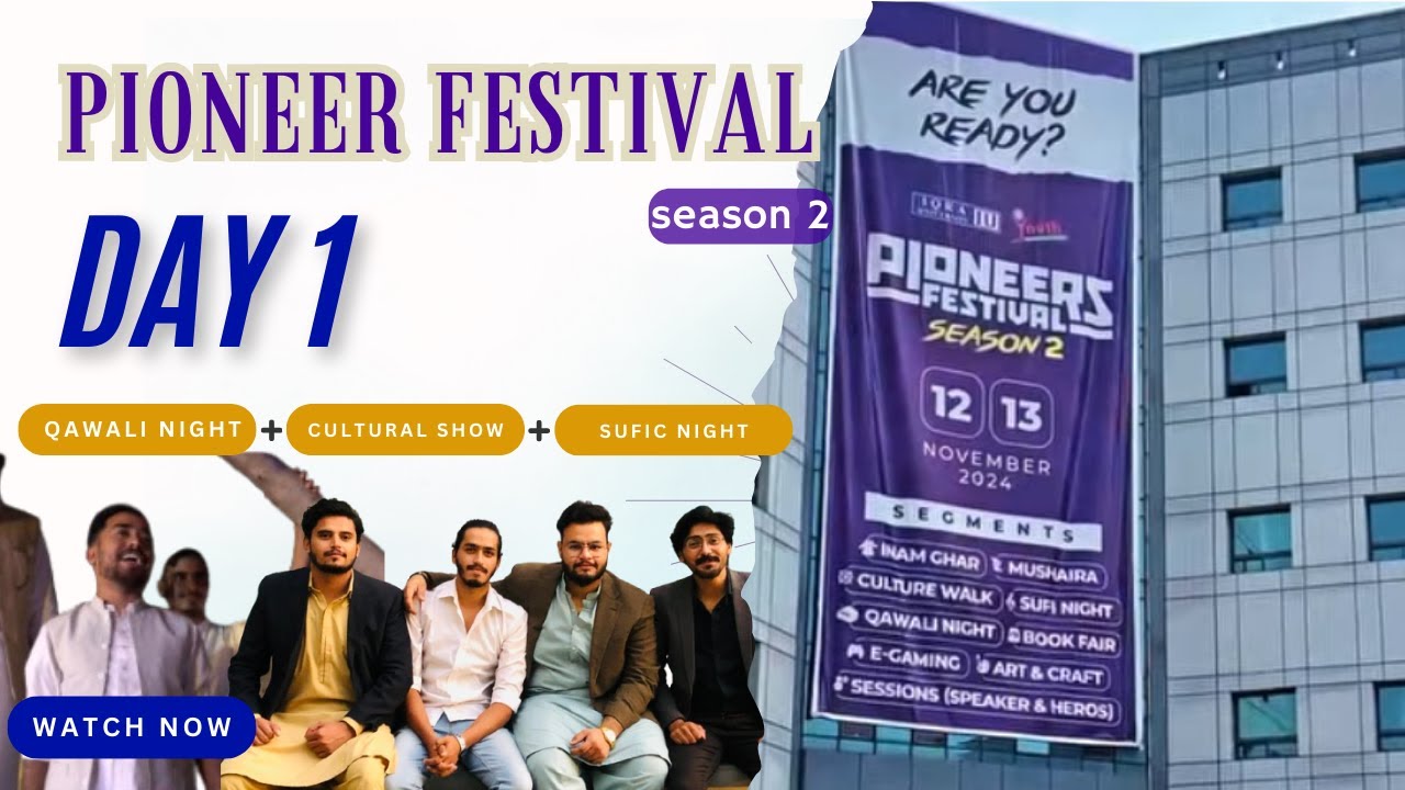Pioneer Festival at Iqra University Islamabad Chak Shahzad Campus - A Celebration of Culture & Fun