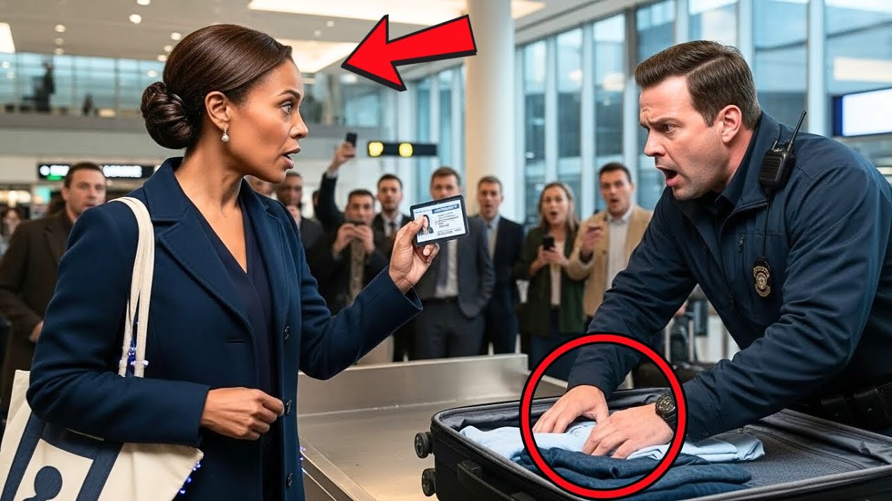 Black CEO Searched Five Times on New Year — Her FBI Badge Ended Their Shift...