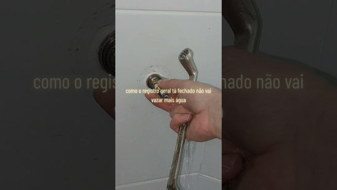 Chuveiro pingando resolvido