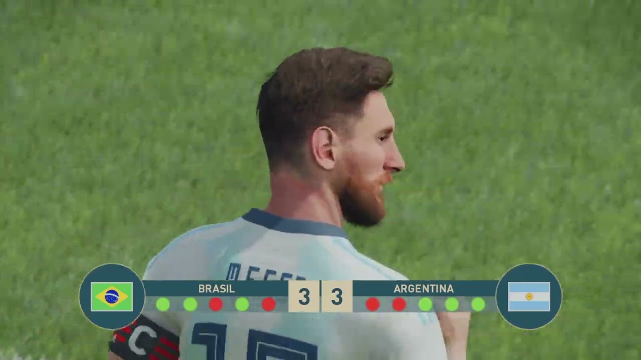 BRASIL X ARGENTINA - DISPUTA DE PÊNALTIS 