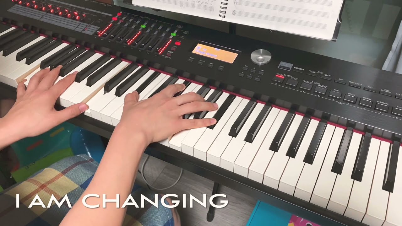 I am Changing - Jennifer Hudson (only piano cover)