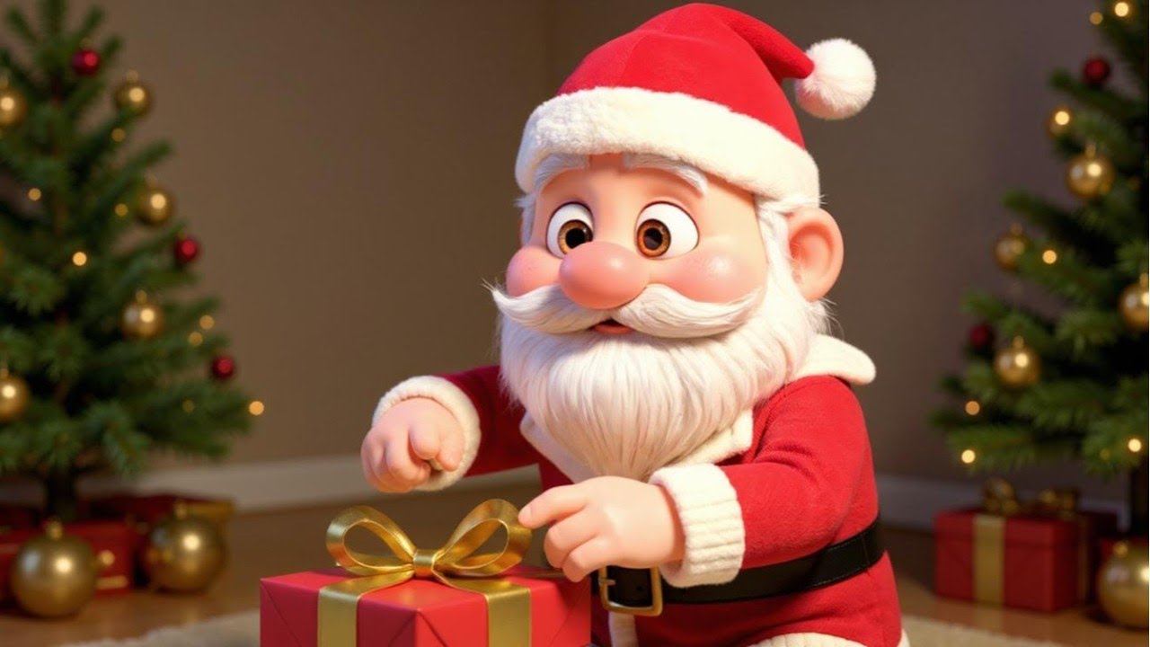 Santa Prepares the Gifts 🎁🎅 | Christmas Kids Song