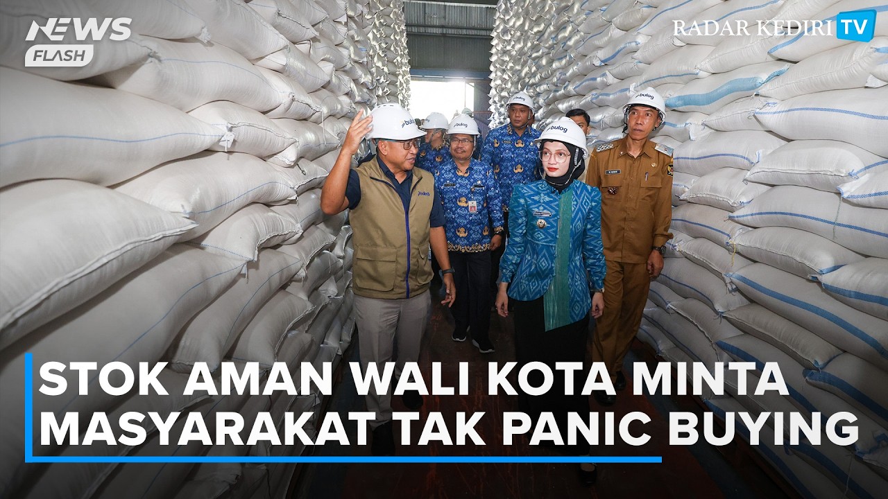 Wali Kota Minta Masyarakat Tak Panic Buying, Sidak Gudang Pangan, Pastikan Stok Lebaran Aman
