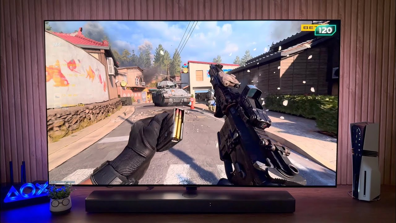 Modern Warfare 4 120FPS Performance Test on PS5 Pro | LG G6 OLED