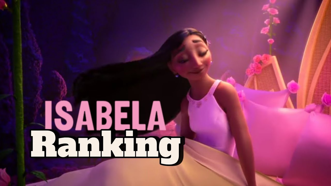 Encanto: Isabela personal ranking(45 versions)