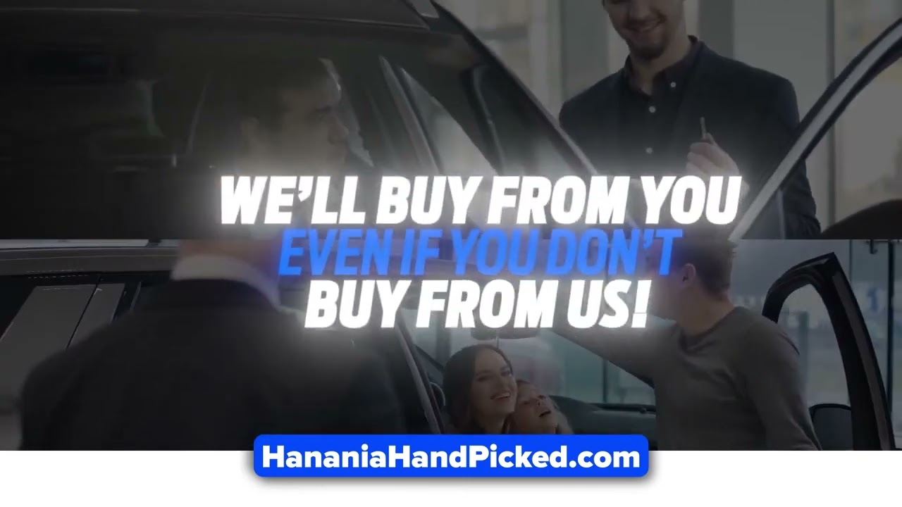 Schedule Your Appraisal at Hanania Autos!