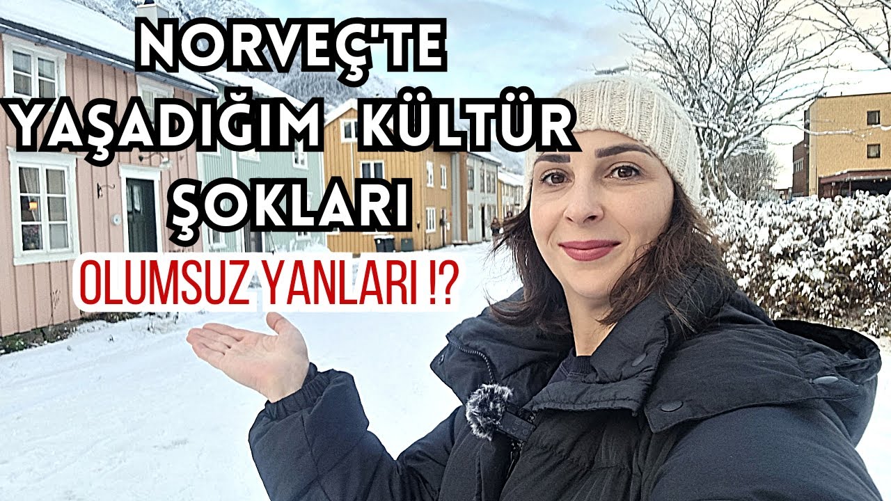 NORVEÇ'TE YAŞADIĞIM KÜLTÜR ŞOKLARI- OLUMSUZ YANLAR -NEDEN İNTİHAR ORANI YÜKSEK BİLİNİYOR?#norveç#91