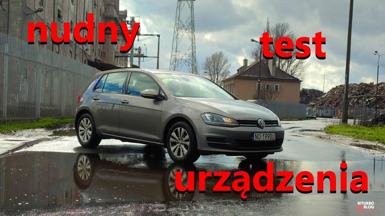 nudny test urządzenia | VW Golf VII | test #19