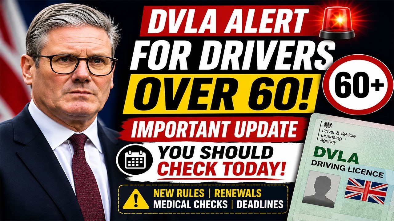 Предупреждение DVLA для водителей старше 60 лет &mdash; важное обновление, которое нужно проверить сегодня