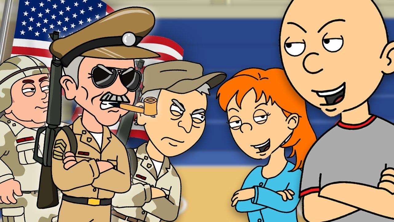 Classic Caillou And Rosie Misbehave On Veterans Day/Grounded
